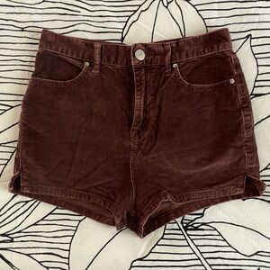 Urban Outfitters corduroy shorts